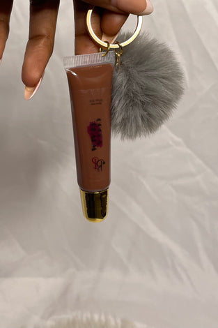 Keychain Lipgloss- Cocoa Charm