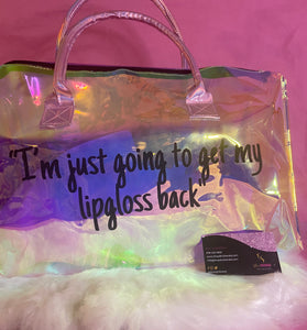I’m just going to get my lipgloss back - Bri Shardai Intimates