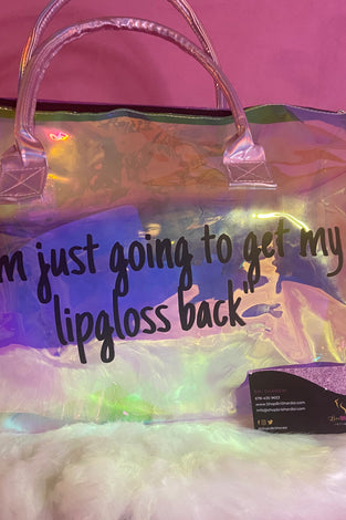 I’m just going to get my lipgloss back - Bri Shardai Intimates