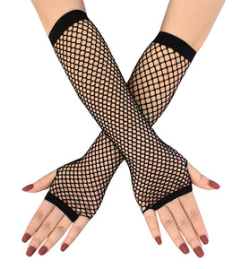 Sassy Fishnet Gloves