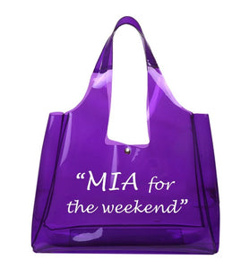 MIA for the weekend